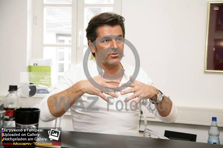 07.09.2011 Томас Андерс фотосессия-Кобленц