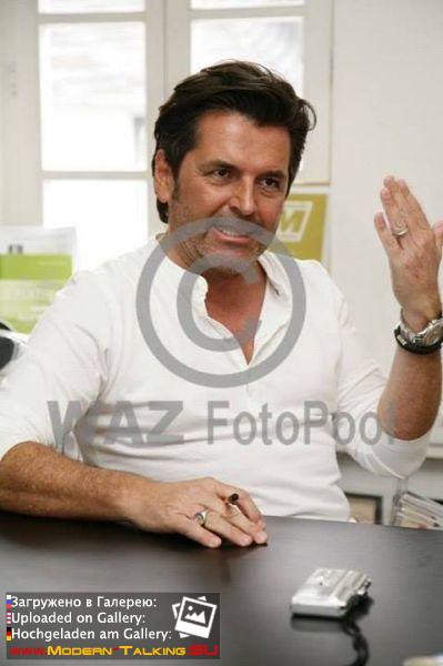 07.09.2011 Томас Андерс фотосессия-Кобленц