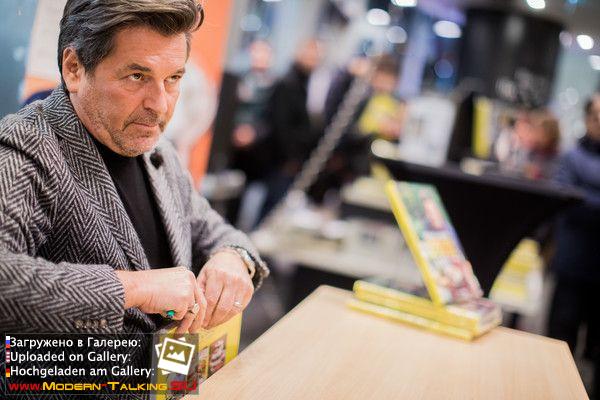 07.11.2017 Thomas Anders презентация книги "Modern Cooking" книжный магазин Mayersche Buchhandlung Кельн