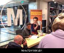 07.11.2017 Thomas Anders презентация книги "Modern Cooking" книжный магазин Mayersche Buchhandlung  Кельн