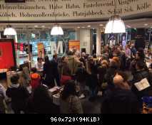 07.11.2017 Thomas Anders презентация книги "Modern Cooking" книжный магазин Mayersche Buchhandlung  Кельн