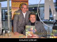 07.11.2017 Thomas Anders презентация книги "Modern Cooking" книжный магазин Mayersche Buchhandlung Кельн