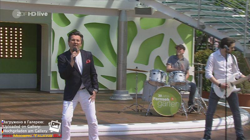 08.05 2016 Thomas Anders ZDF-Fernsehgarten Mainz