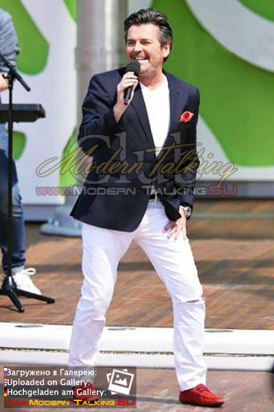 08.05 2016 Thomas Anders ZDF-Fernsehgarten Mainz