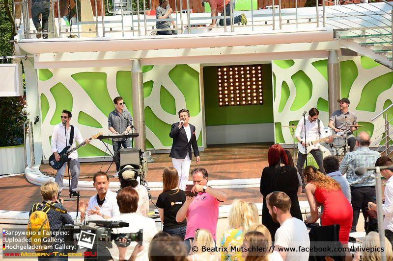 08.05 2016 Thomas Anders ZDF-Fernsehgarten Mainz