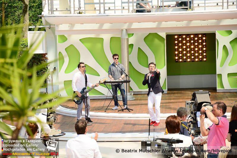 08.05 2016 Thomas Anders ZDF-Fernsehgarten Mainz