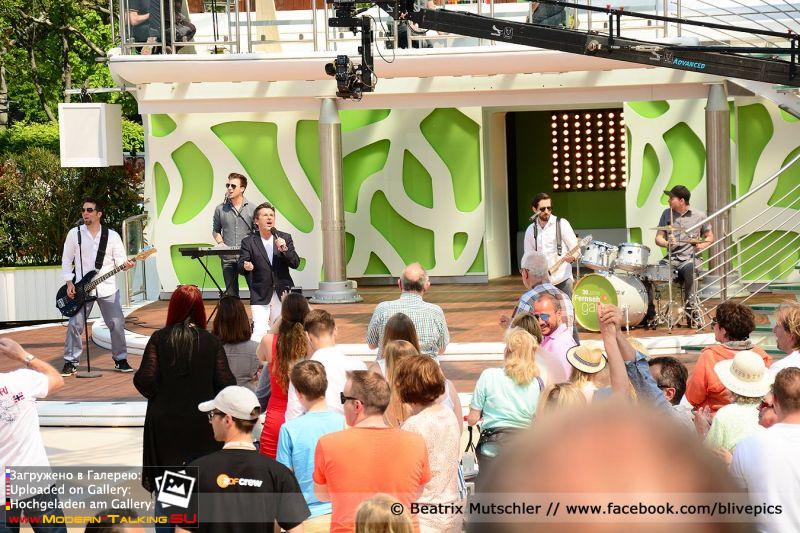 08.05 2016 Thomas Anders ZDF-Fernsehgarten Mainz