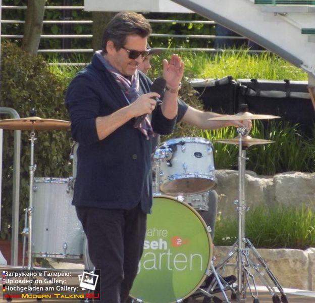 08.05 2016 Thomas Anders ZDF-Fernsehgarten Mainz
