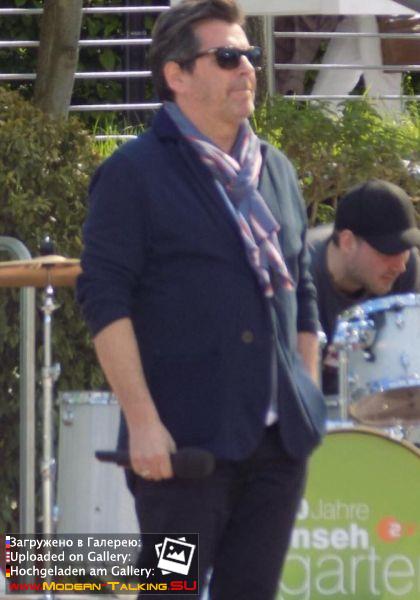 08.05 2016 Thomas Anders ZDF-Fernsehgarten Mainz