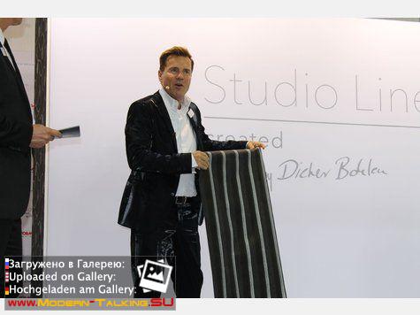 10.01.14 Дитер Болен вторая коллекция обоев во Франкфурте