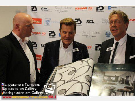 10.01.14 Дитер Болен вторая коллекция обоев во Франкфурте