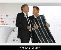 10.01.14 Дитер Болен вторая коллекция обоев во Франкфурте