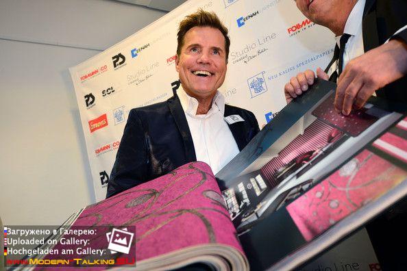 10.01.2014 Дитер Болен представил вторую коллекцию обоев во Франкфурте