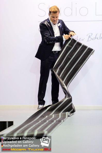 10.01.2014 Дитер Болен представил вторую коллекцию обоев во Франкфурте