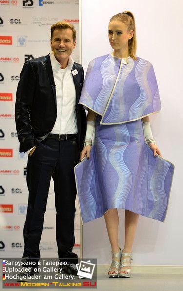 10.01.2014 Дитер Болен представил вторую коллекцию обоев во Франкфурте