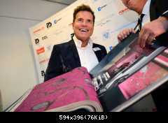 10.01.2014 Дитер Болен представил вторую коллекцию обоев во Франкфурте