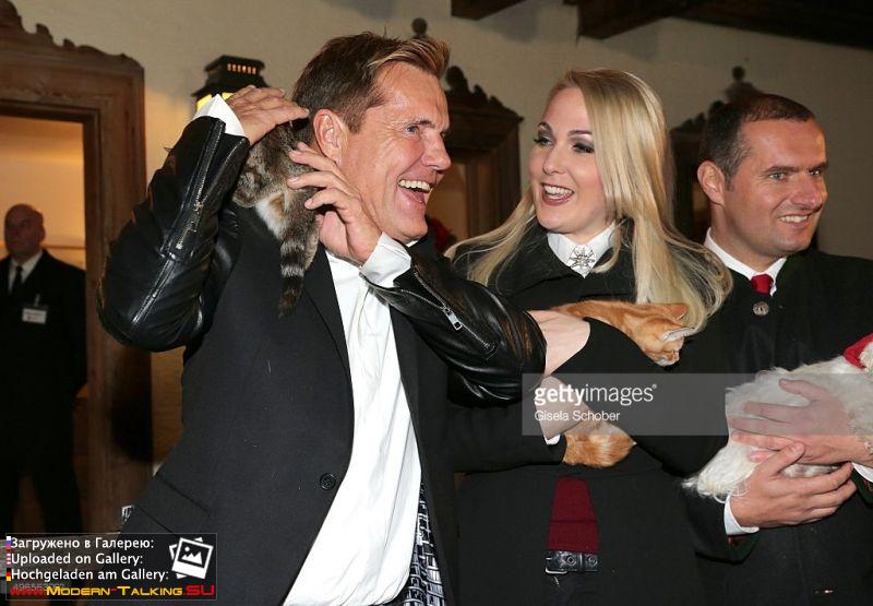 10.11.2015 Dieter Bohlen opening Gut Aiderbichl Christmas Market