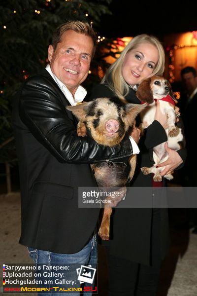 10.11.2015 Dieter Bohlen opening Gut Aiderbichl Christmas Market