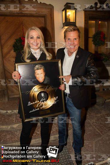 10.11.2015 Dieter Bohlen opening Gut Aiderbichl Christmas Market