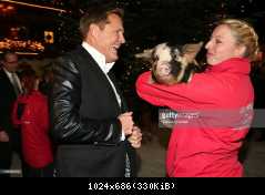 10.11.2015 Dieter Bohlen opening Gut Aiderbichl Christmas Market