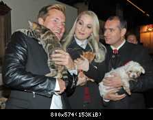 10.11.2015 Dieter Bohlen opening Gut Aiderbichl Christmas Market