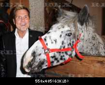 10.11.2015 Dieter Bohlen opening Gut Aiderbichl Christmas Market