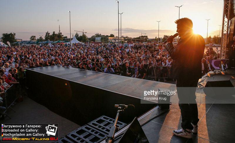 Dieter Bohlen - CLINTON EUROPAZENTRALE HOPPEGARTEN 11.07.2015