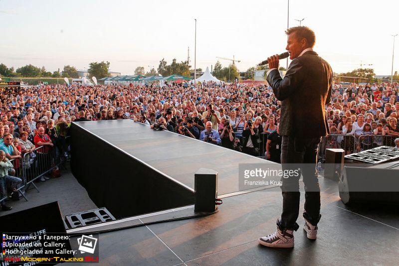 Dieter Bohlen - CLINTON EUROPAZENTRALE HOPPEGARTEN 11.07.2015