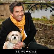 11.11.2013 Томас Андерс фотосессия к книге 2014 года с собакой Саммером