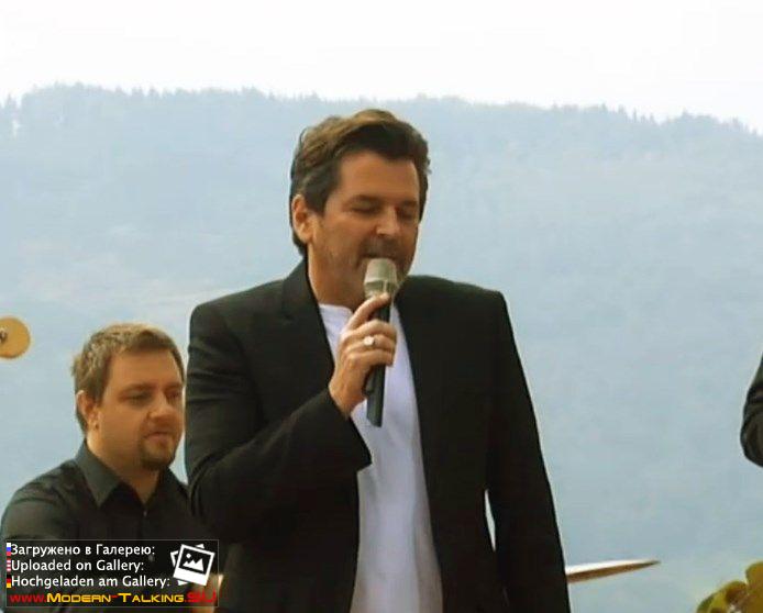 12.10.2014 Thomas Anders ZDF-Fernsehgarten on tour
