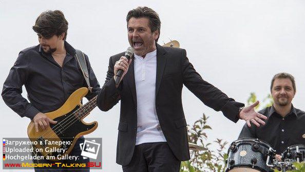 12.10.2014 Thomas Anders ZDF-Fernsehgarten on tour