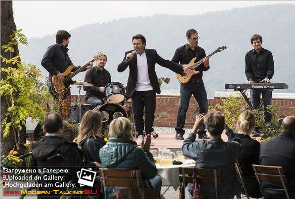 12.10.2014 Thomas Anders ZDF-Fernsehgarten on tour