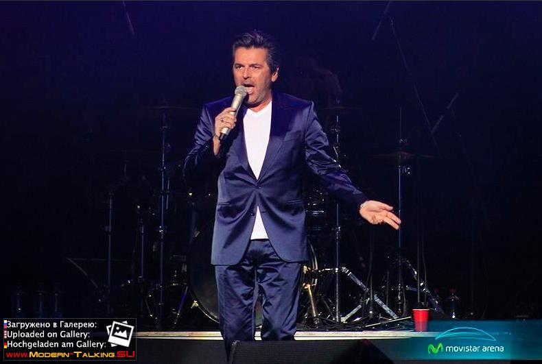 12.11.2014 Thomas Anders Movistar Arena-Chile