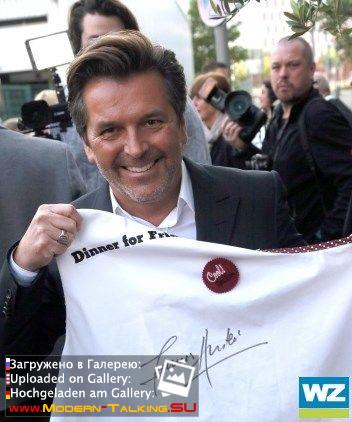 13.05.2014 Томас Андерс, благотворительный ужин-Дюссельдорф