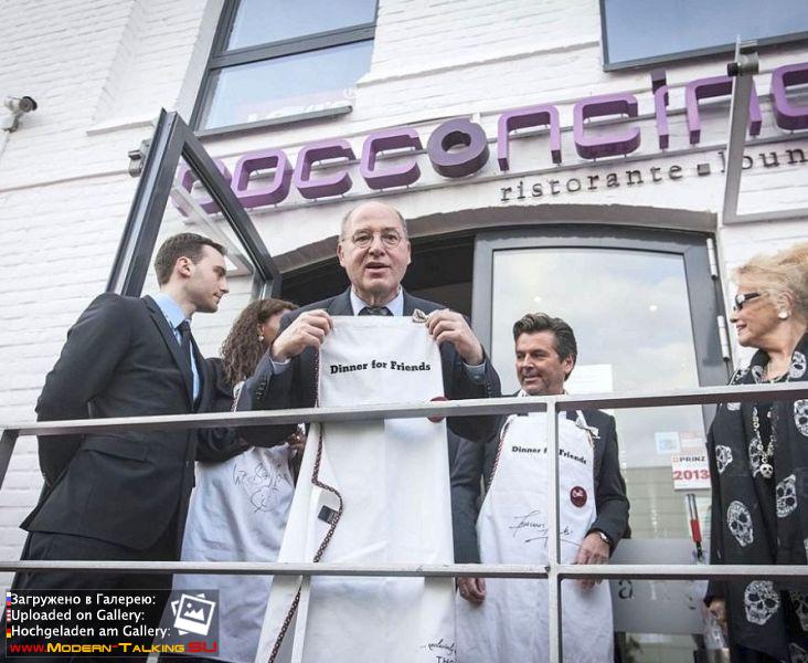 13.05.2014 Томас Андерс, благотворительный ужин-Дюссельдорф