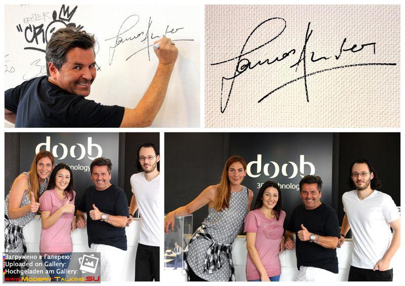 13.09.2016 Томас Андерс фотосессия Doob Groupe 3D