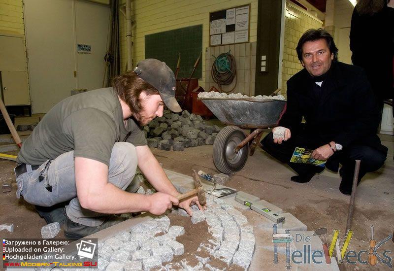 14.02.2008-Thomas Anders zu Besuch in den HwK-Berufsbildungsstaetten
