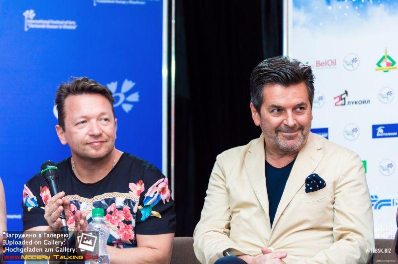 14.07.2016 Thomas Anders «СЛАВЯНСКИЙ БАЗАР В ВИТЕБСКЕ» 2016 Пресс-конференция