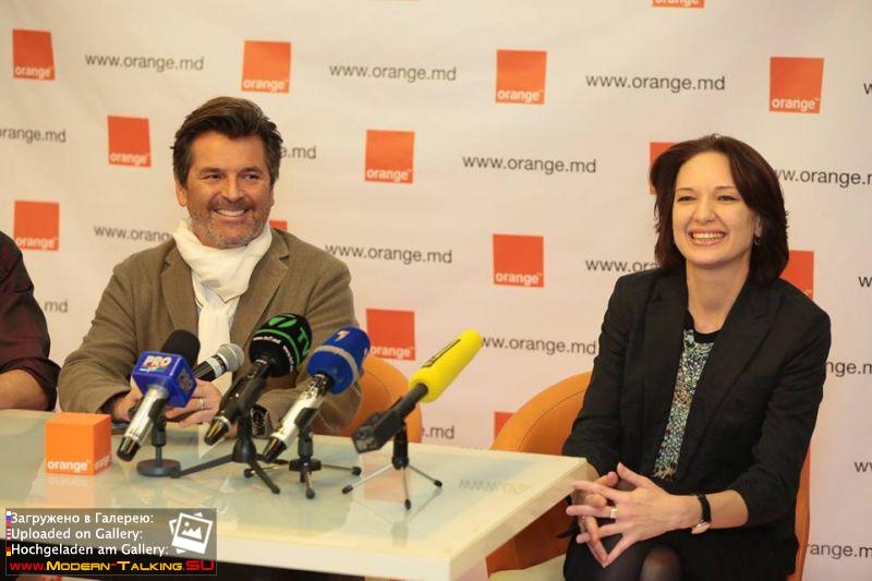 14.10.2014 Пресс-конференция в Orange Studio, Кишинёв.