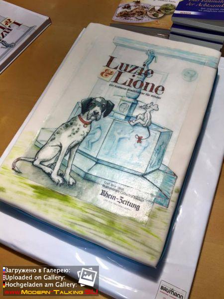 14.11.2015 Томас Андерс на презентации книги Люси и Лиона в книжном магазине Reuffel