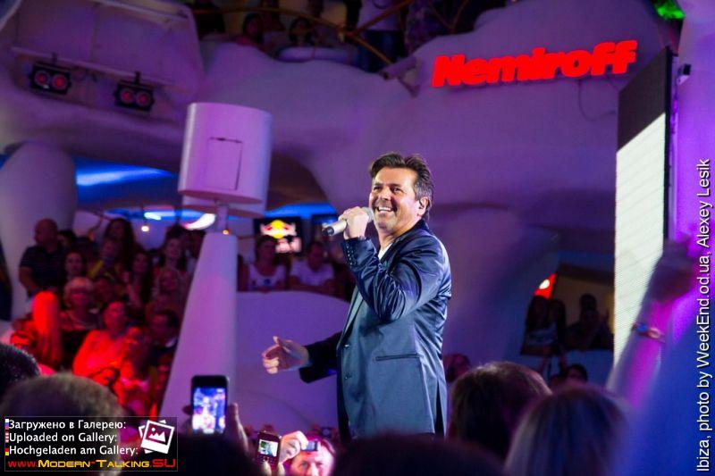 15.08.2013 - Томас Андерс. Одесса, клуб Ибица