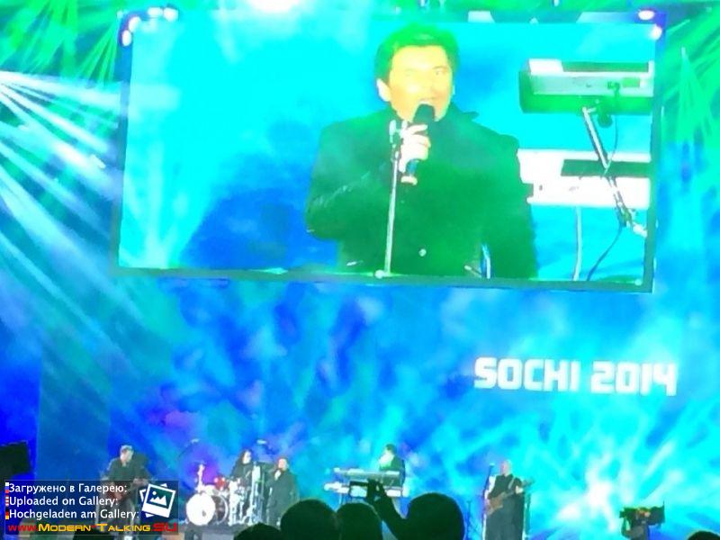 16.02.2014 Thomas Anders Medals Plaza-Сочи 2014