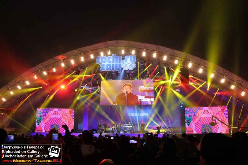 16.02.2014 Thomas Anders Medals Plaza-Сочи 2014