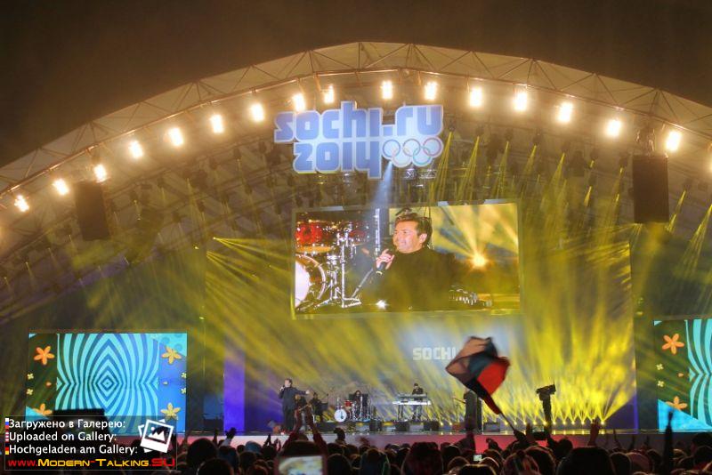 16.02.2014 Thomas Anders Medals Plaza-Сочи 2014