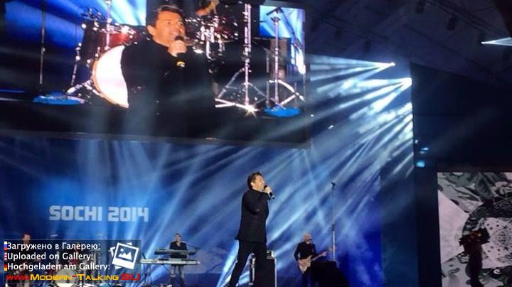 16.02.2014 Thomas Anders Medals Plaza-Сочи 2014
