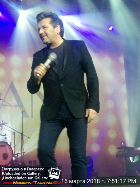 16.03.2018 Thomas Anders Екатеринбург