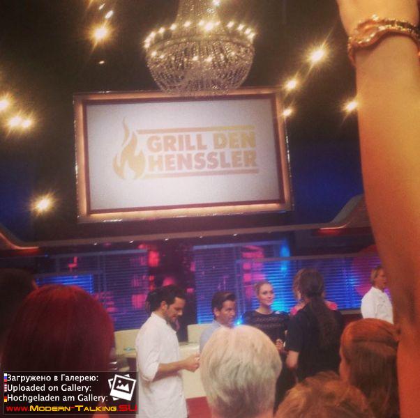 2014 Томас Андерс на шоу Grill den Henssler
