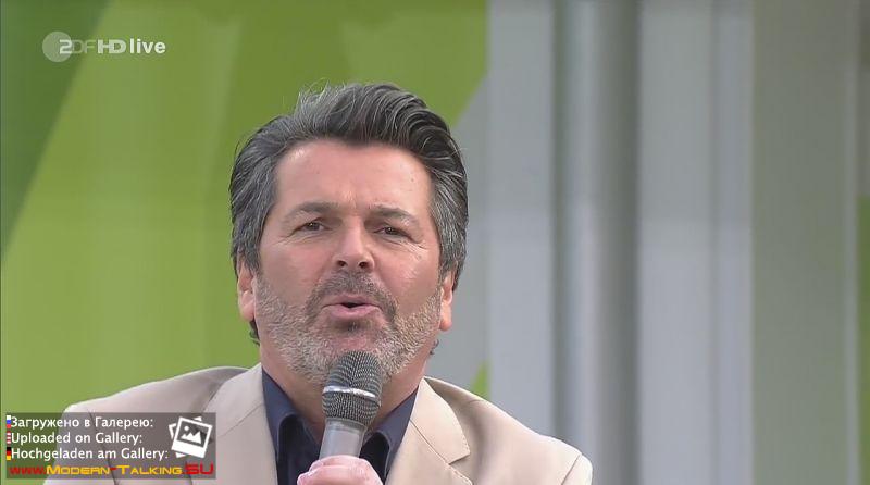 17.05.2015 Thomas Anders im ZDF-Fernsehgarten