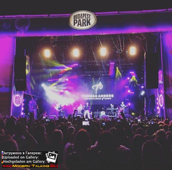 17.09.2016 Thomas Anders Budapest Park Будапешт