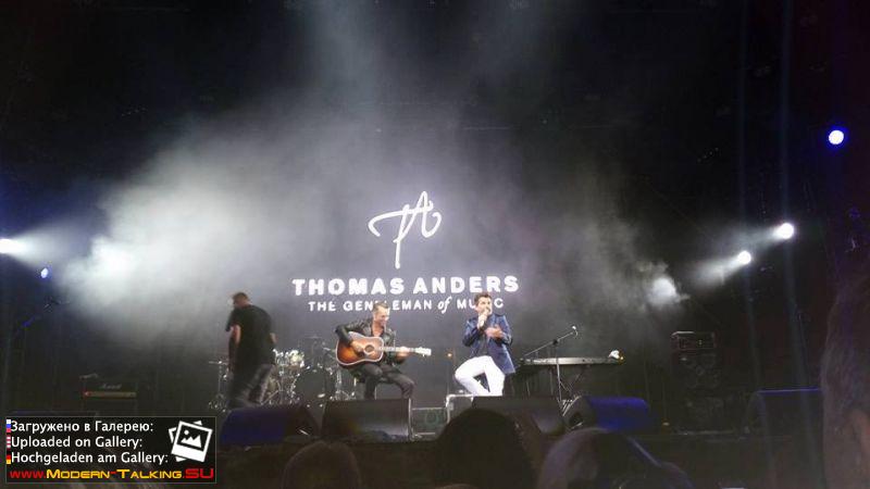 17.09.2016 Thomas Anders Budapest Park Будапешт